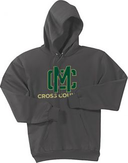 Port & Company-  Fleece Pullover Hooded Sweatshirt, Charcoal